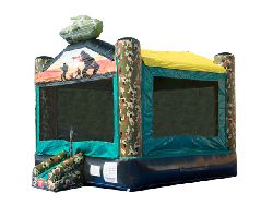 Camo/Military Bounce House